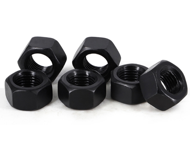 Dacromet Black Oxide Hexagon Nuts Carbon Steel Hex Thin Nuts