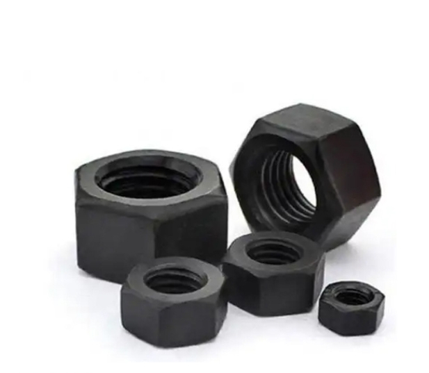 DIN934 Carbon Steel Black Oxide High Tensile 4.8/8.8 MS Hex Nut Inch 3