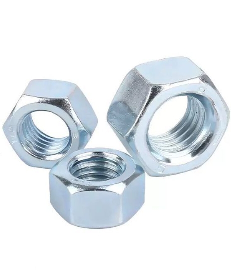 Factory Directly DIN934 MS Blue White Zinc Hex Nut 1