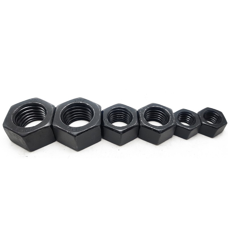 Grade 10.9 Carbon Steel Black Hex Nut 1