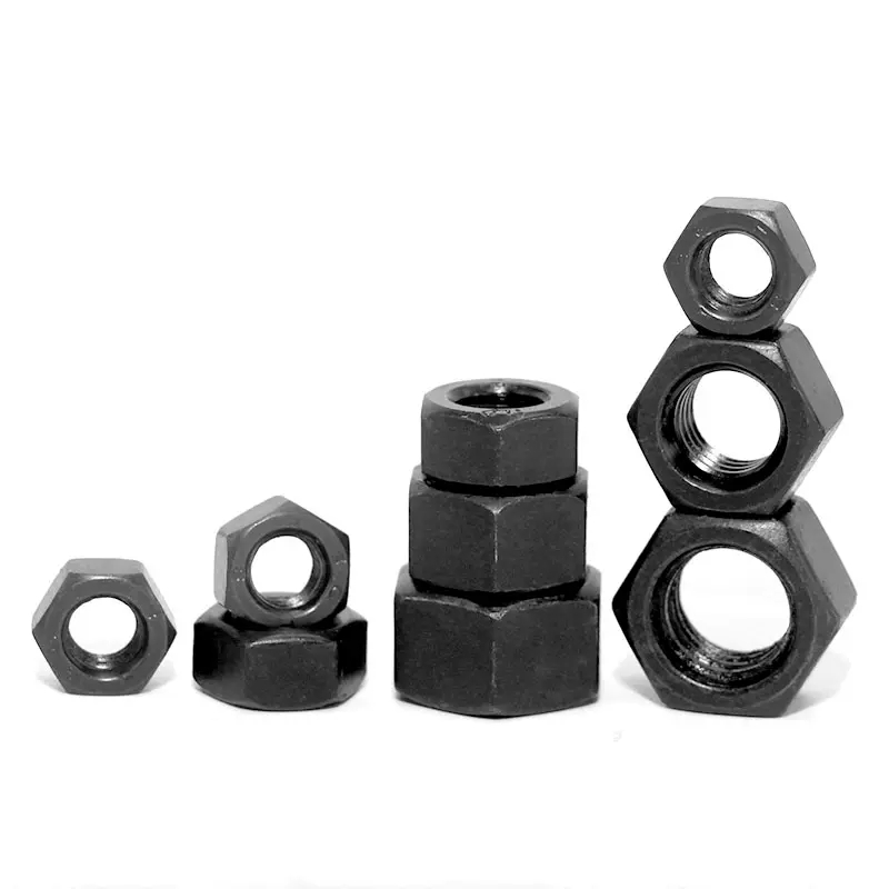 Grade 8.8 Carbon Steel Black Hex Nut 1
