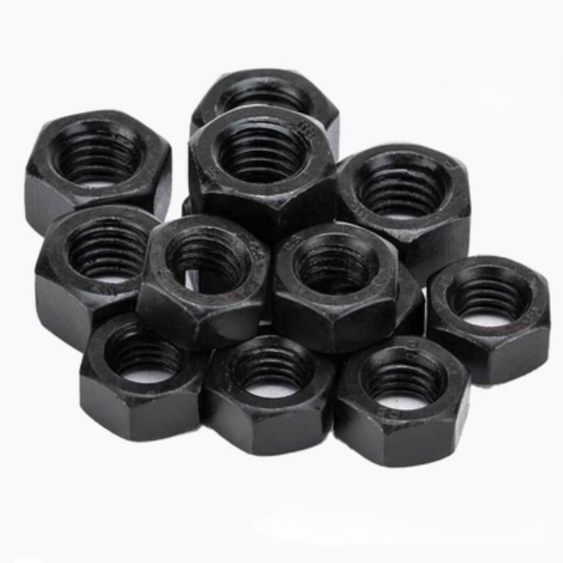 Grade 8.8 Carbon Steel Black Hex Nut 2