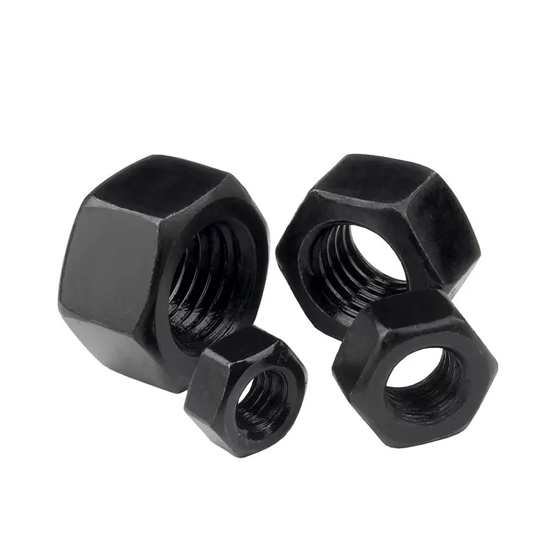 Grade 8.8 Carbon Steel Black Hex Nut 4