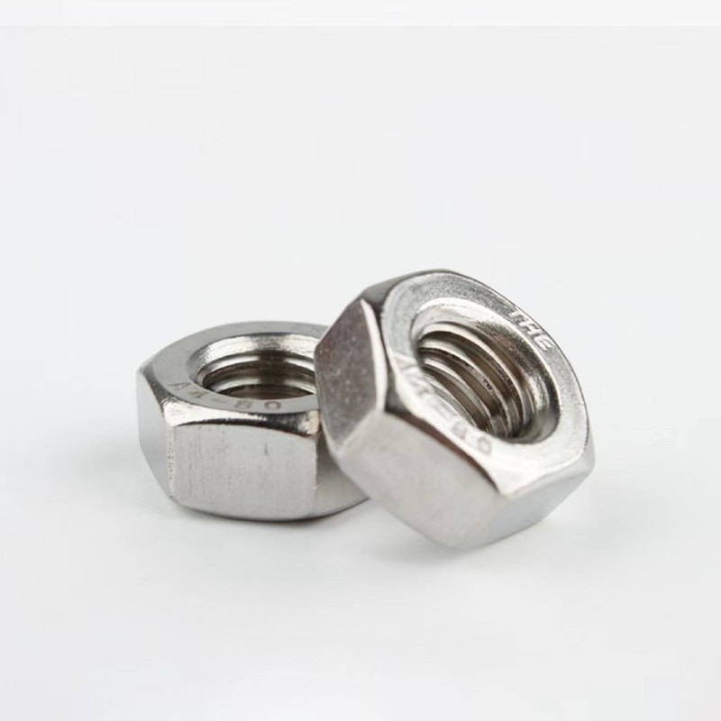 Stainless Steel 304/316 DIN 934 A2-70 A4-70 Hex Nut with Metric and Inch Hex Nut 1