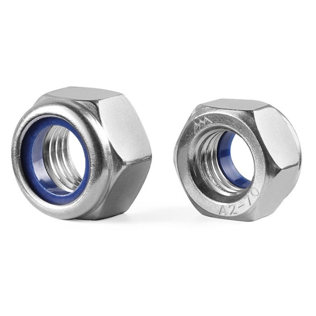 Din985 Stainless Steel Nylon Lock Nut M5 Din982 A2-70 A2-80 2