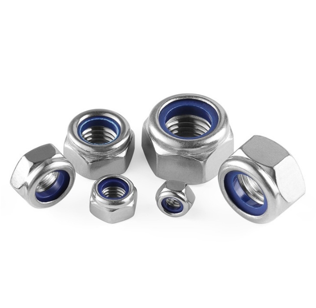 Din985 Stainless Steel Nylon Lock Nut M5 Din982 A2-70 A2-80 3
