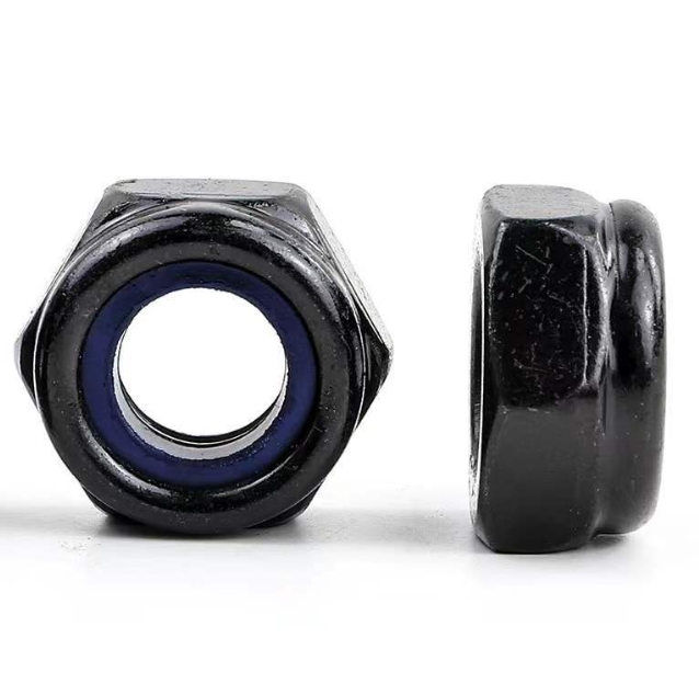 Factory Directly Sells Black Oxide Nylock Nuts for Machinery & Automotive Assembly 1