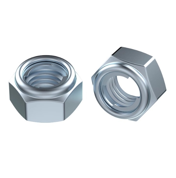 Professional Fasteners Manufacturer Carbon Steel Zinc Plated High Tensile Grade 8.8 10.9 Nylon Lock Nut 4