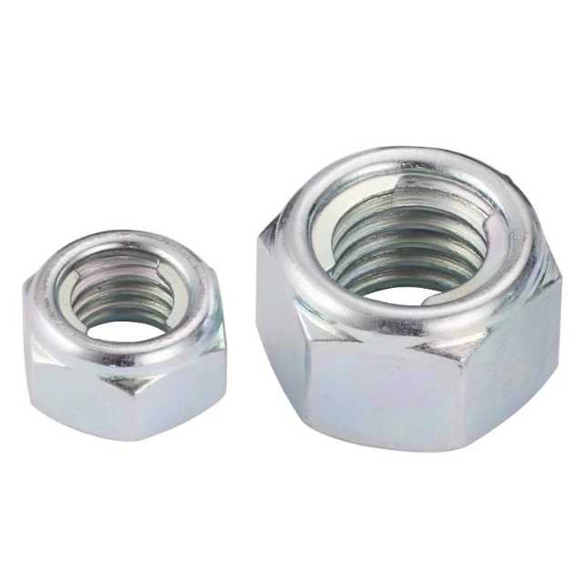 Professional Fasteners Manufacturer Carbon Steel Zinc Plated High Tensile Grade 8.8 10.9 Nylon Lock Nut 5