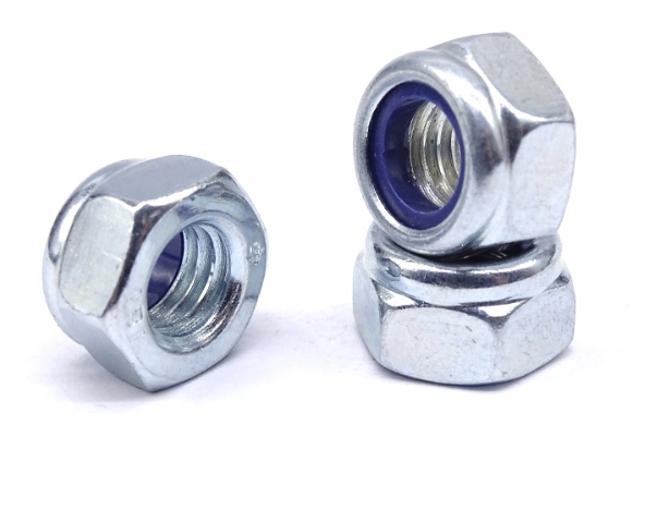 Professional Fasteners Manufacturer Carbon Steel Zinc Plated High Tensile Grade 8.8 10.9 Nylon Lock Nut 6