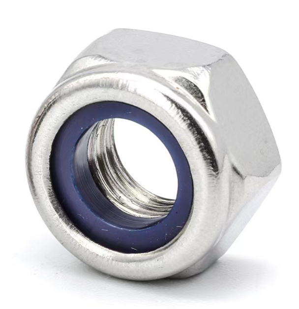 Reusable Nylon Insert Lock Nuts for Maintenance & Assembly Nylon Lock Nut Electrical Insulation 3