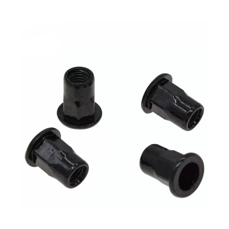 Grade 4.8 Black Carbon Steel Rivet Nut 1