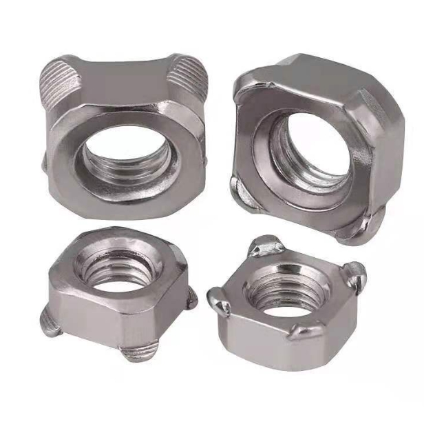 Din928 Carbon Steel Zinc Plated Four Square Weld Nut 2