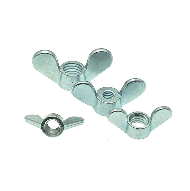 Carbon Steel Zinc Plated Hot Dip Galvaninzed Phospated DIN315 Wing Nut 1