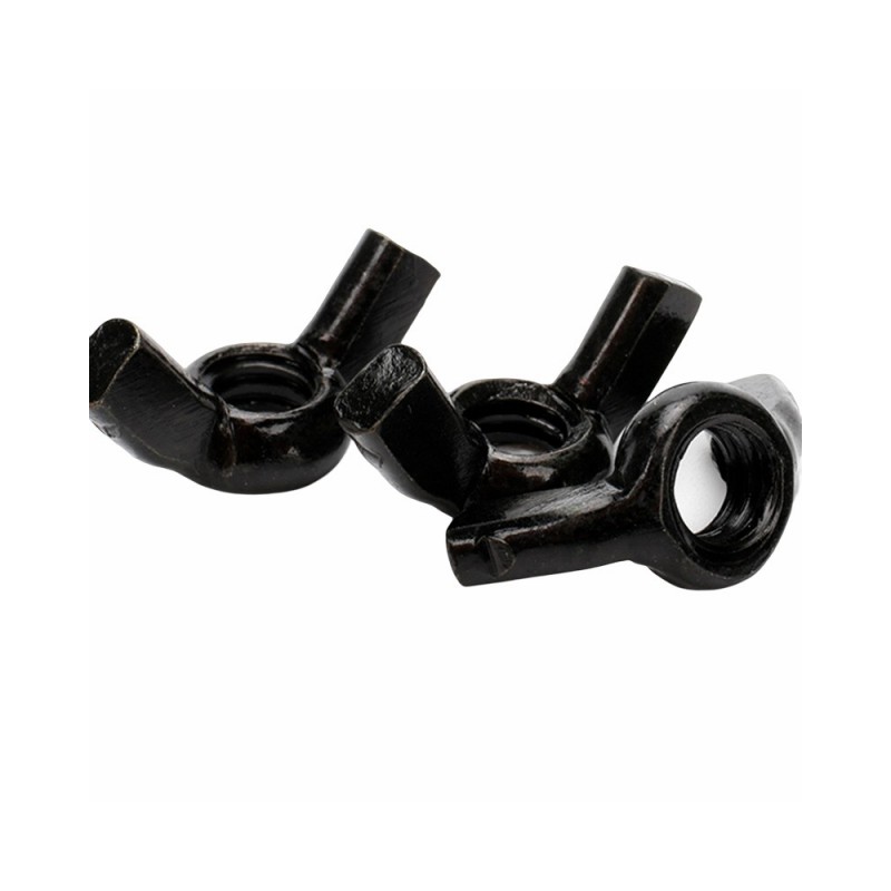 Grade 4.8 Black Carbon Steel Wing Nut 1