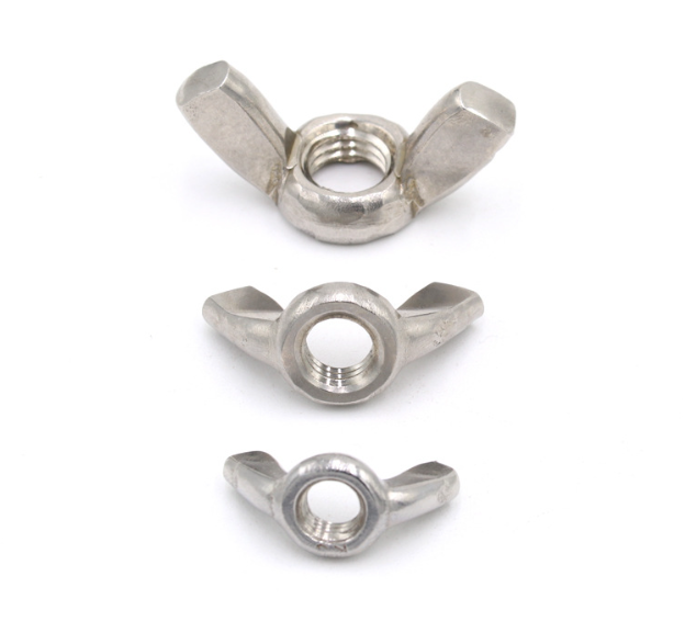 High Quality Din 315 Stainless Steel 304 M16 M20 Butterfly Wing Nuts with Smooth Surface 2