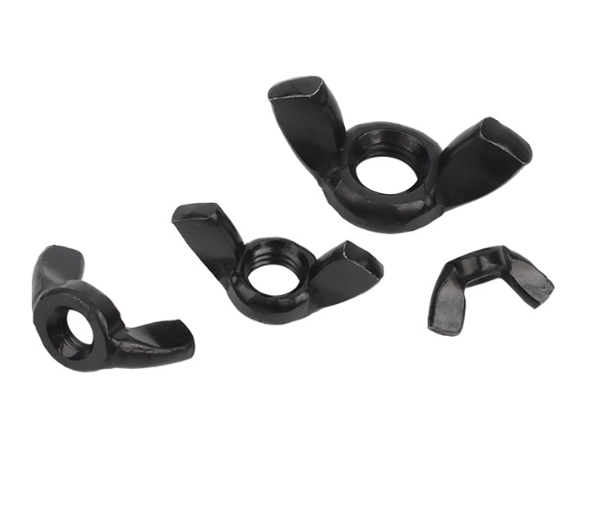 Professional Fastener Manufacturer Carbon Steel Black Oxide DIN315 Wing Nut 2
