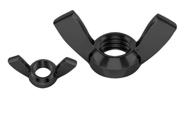 Professional Fastener Manufacturer Carbon Steel Black Oxide DIN315 Wing Nut 3