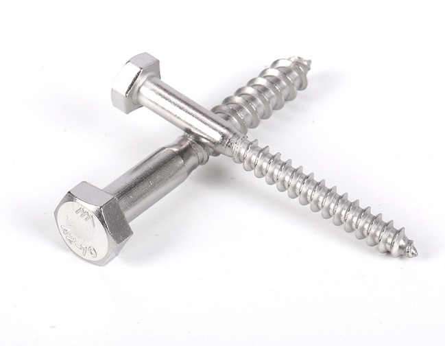 Hexagonal Head Wood Screw for Wooden Structure Din571 Wooden Screw 3