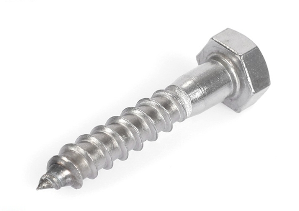 Hexagonal Head Wood Screw for Wooden Structure Din571 Wooden Screw 5