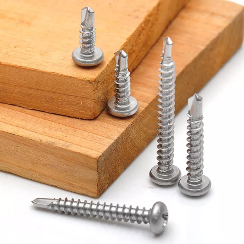 304 Stainless Steel Pan Head Self Drilling Screw 2
