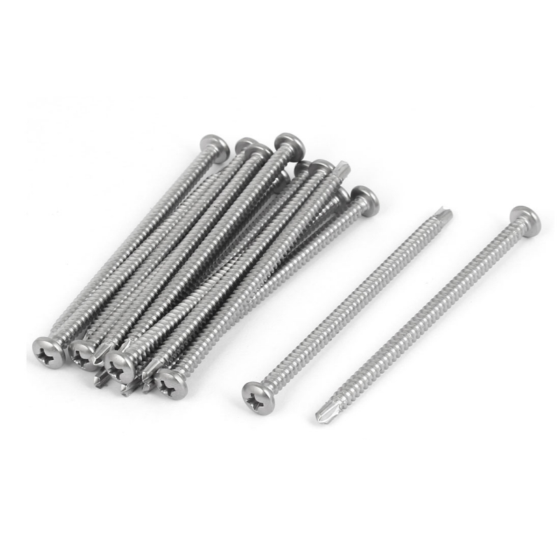 304 Stainless Steel Pan Head Self Drilling Screw 3