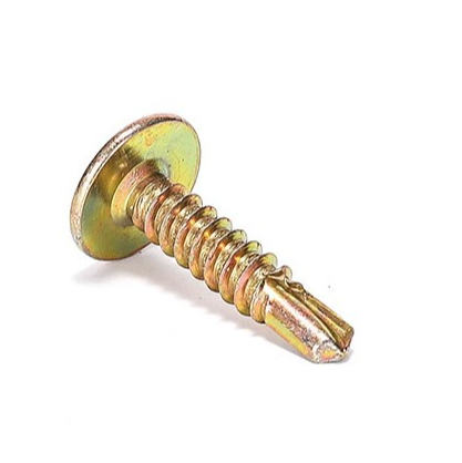 Made in China Carbon Steel Yellow Zinc Plated Galvanized Truss Head Self Drilling Screw 1