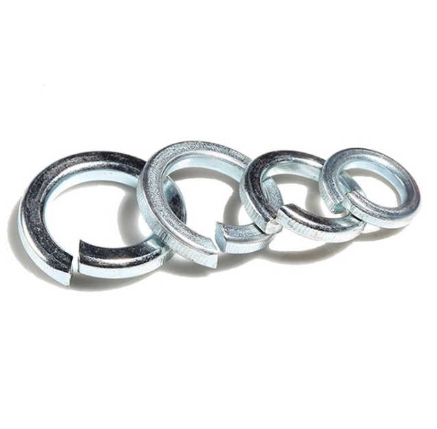 Zinc Plated Carbon Steel M5-M48 Spring Lock Washer Automotive Machinery Assembly 2